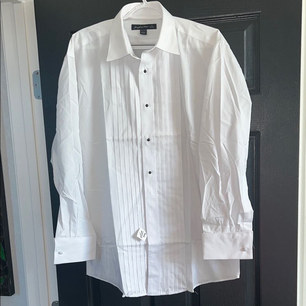 Joseph & Feiss Classic White Dress Shirt
